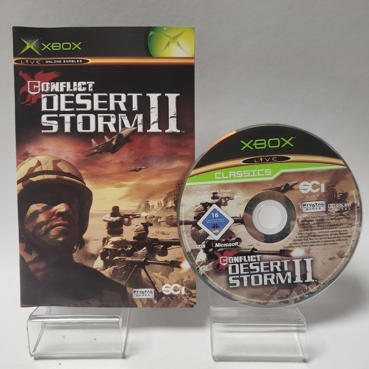 Conflict Desert Storm II Classics Xbox Original