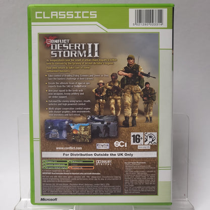 Conflict Desert Storm II Classics Xbox Original