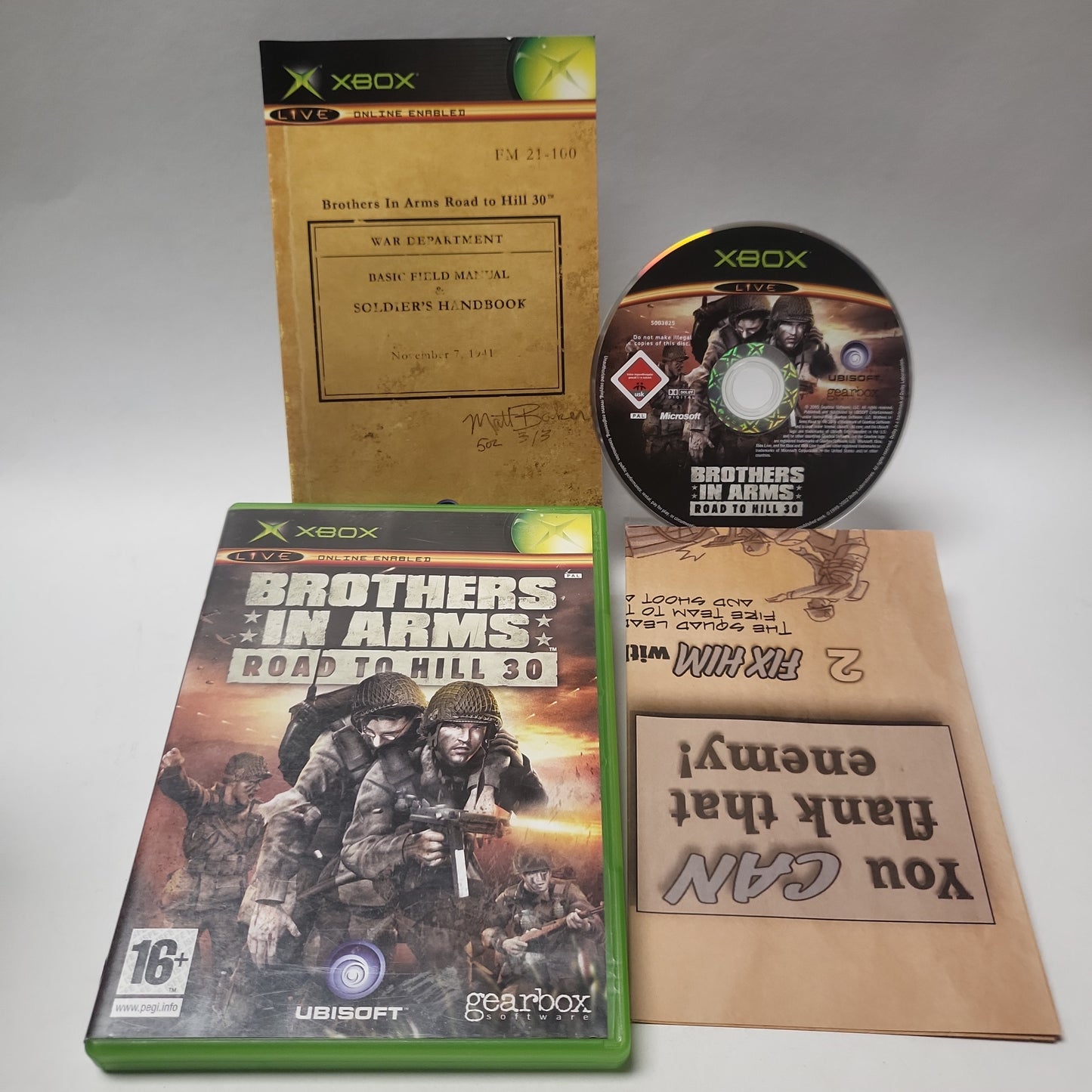 Brothers in Arms Road to Hill 30 Xbox Original