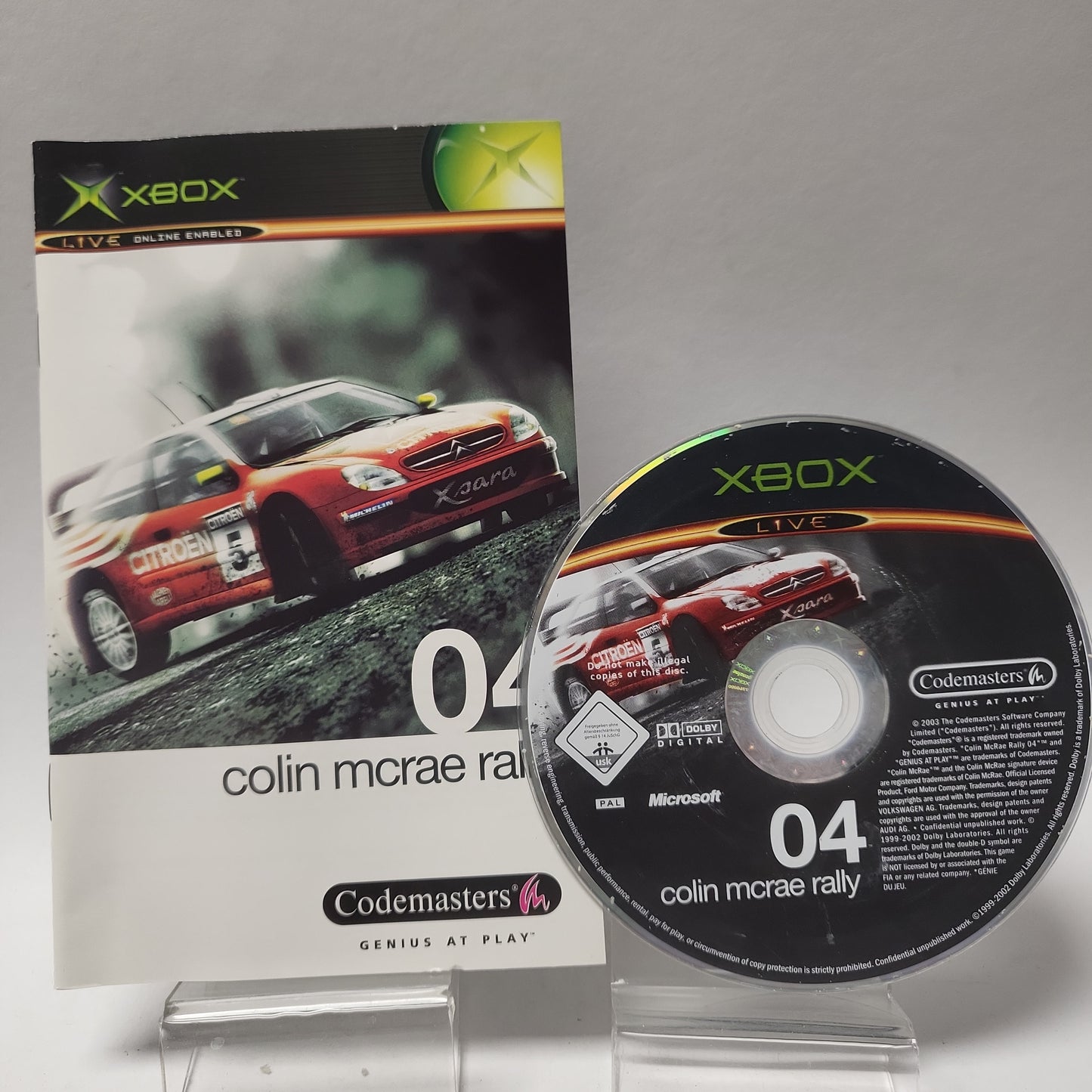 Colin McRae Rally 04 Xbox Original