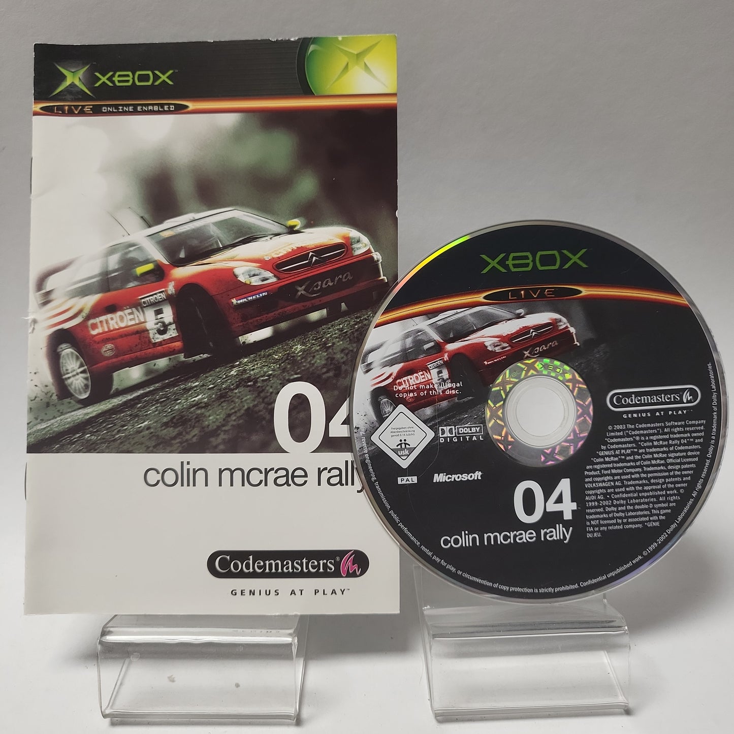 Colin McRae Rally 04 Xbox Original