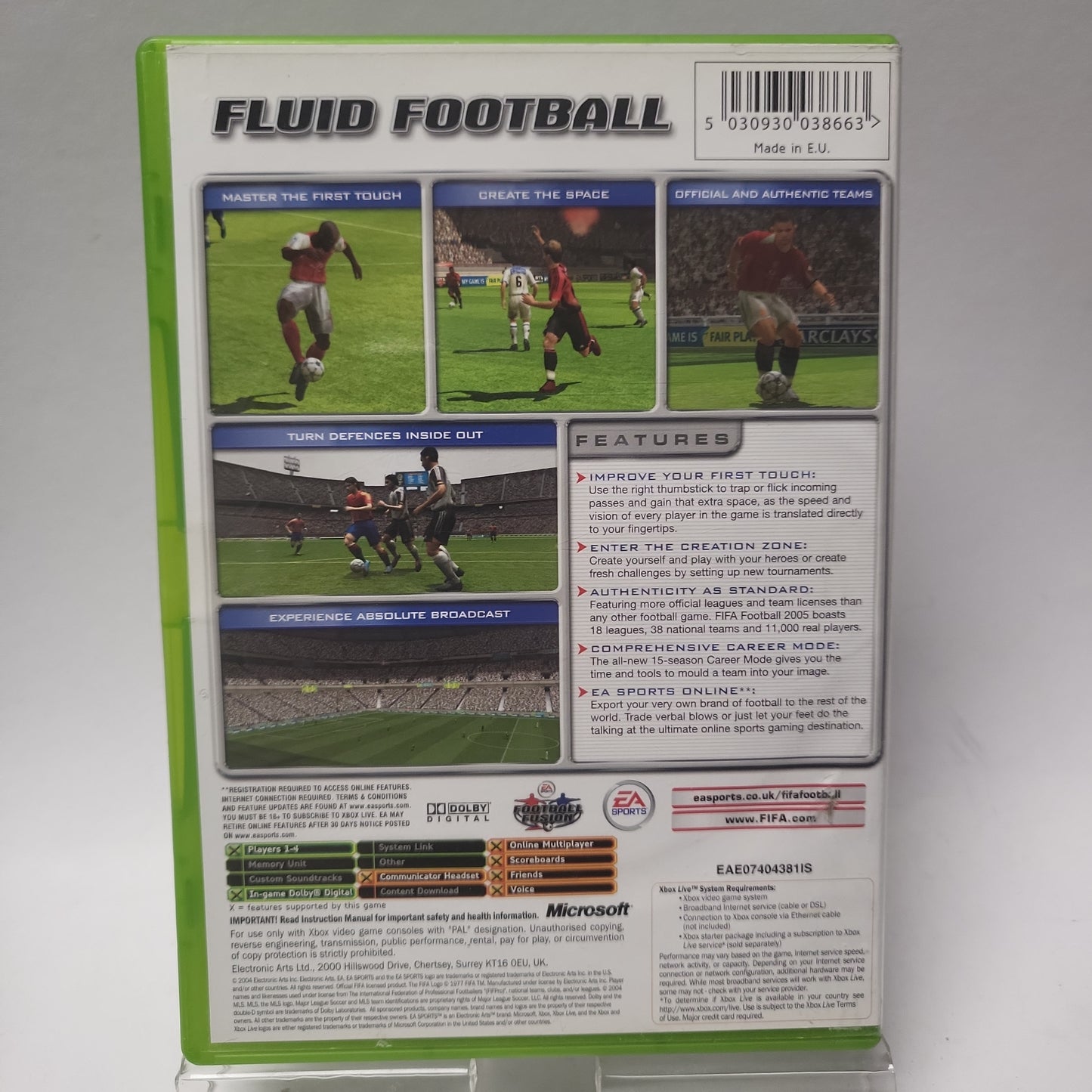 FIFA Football 2005 Xbox Original