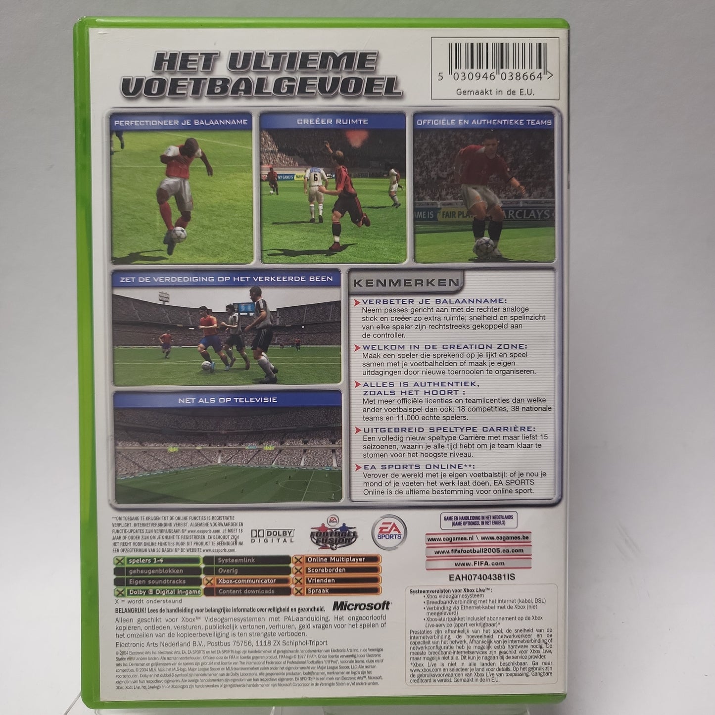 FIFA Football 2005 Xbox Original