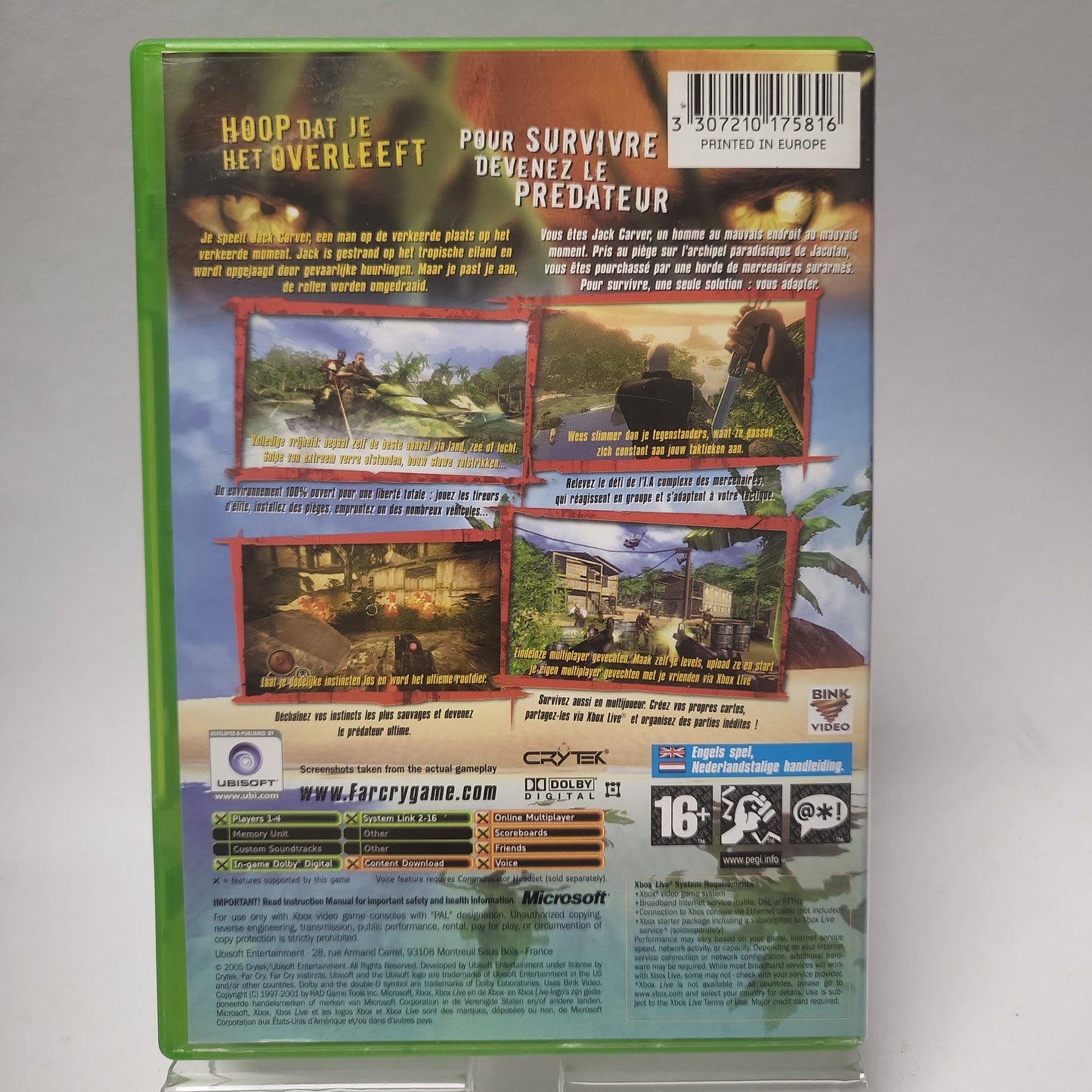 Farcry Instincts Xbox Original