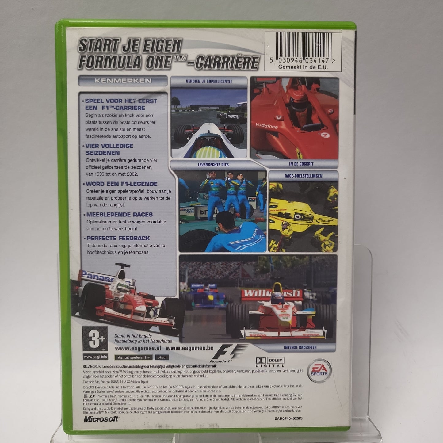 F1 Career Challenge Xbox Original