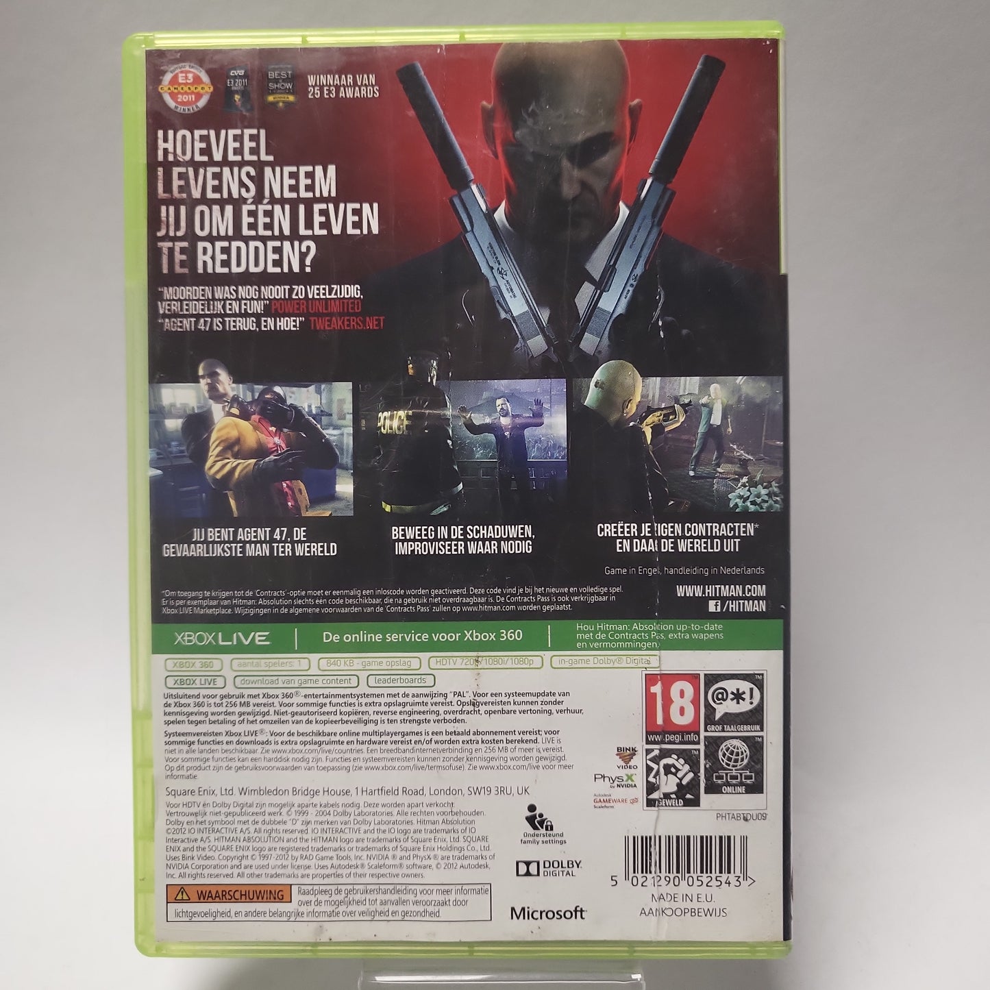 Hitman Absolution Benelux Limited Edition (No Book) Xbox 360