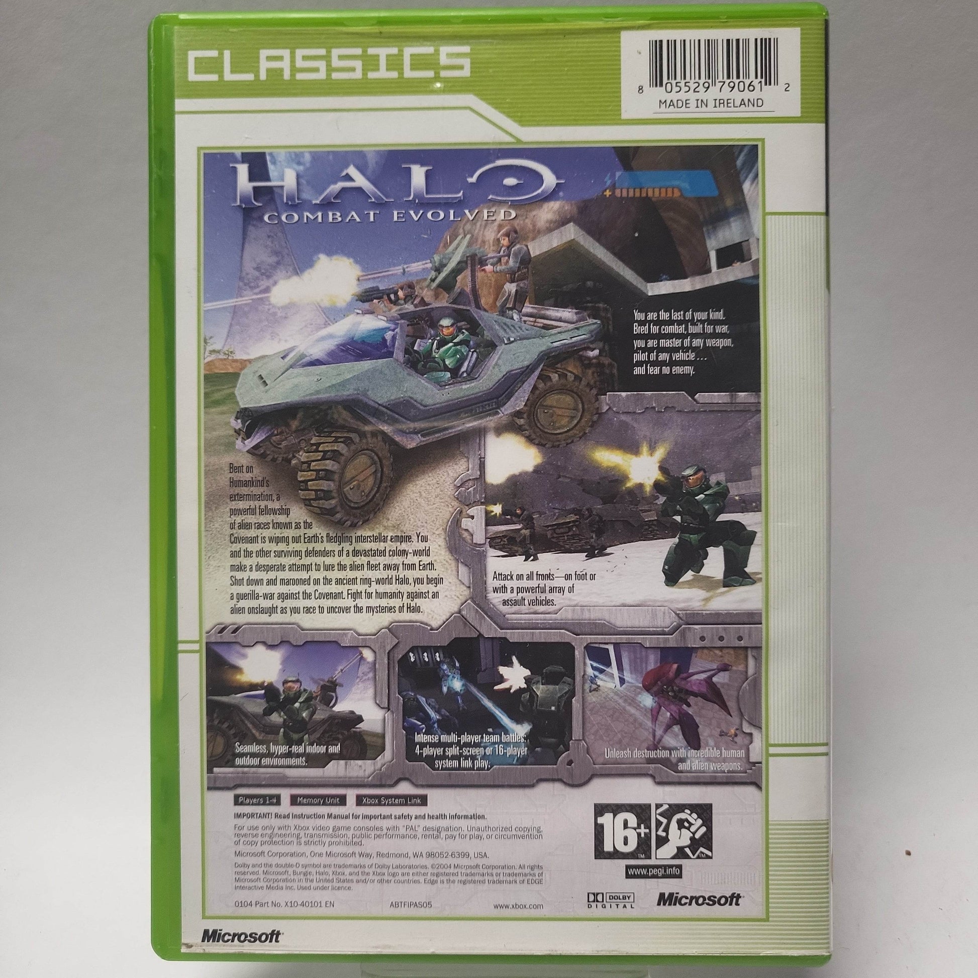 Halo Combat Evolved Classics (No Book) Xbox Original - Feniks Gameshop