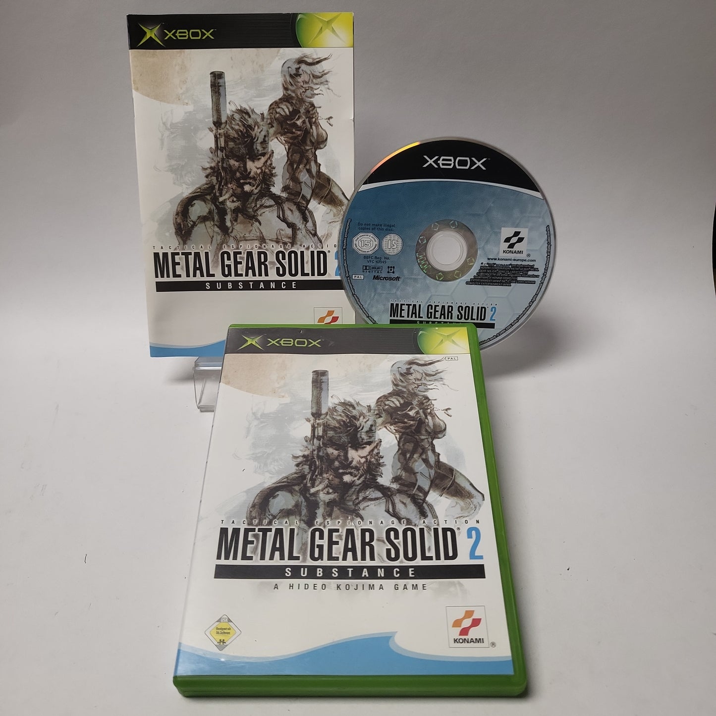 Metal Gear Solid 2 Substance Xbox Original