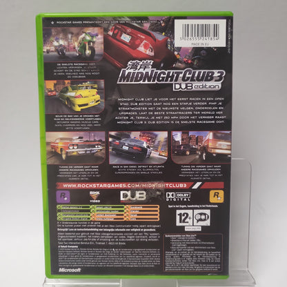 Midnight Club 3 DUB Edition Xbox Original