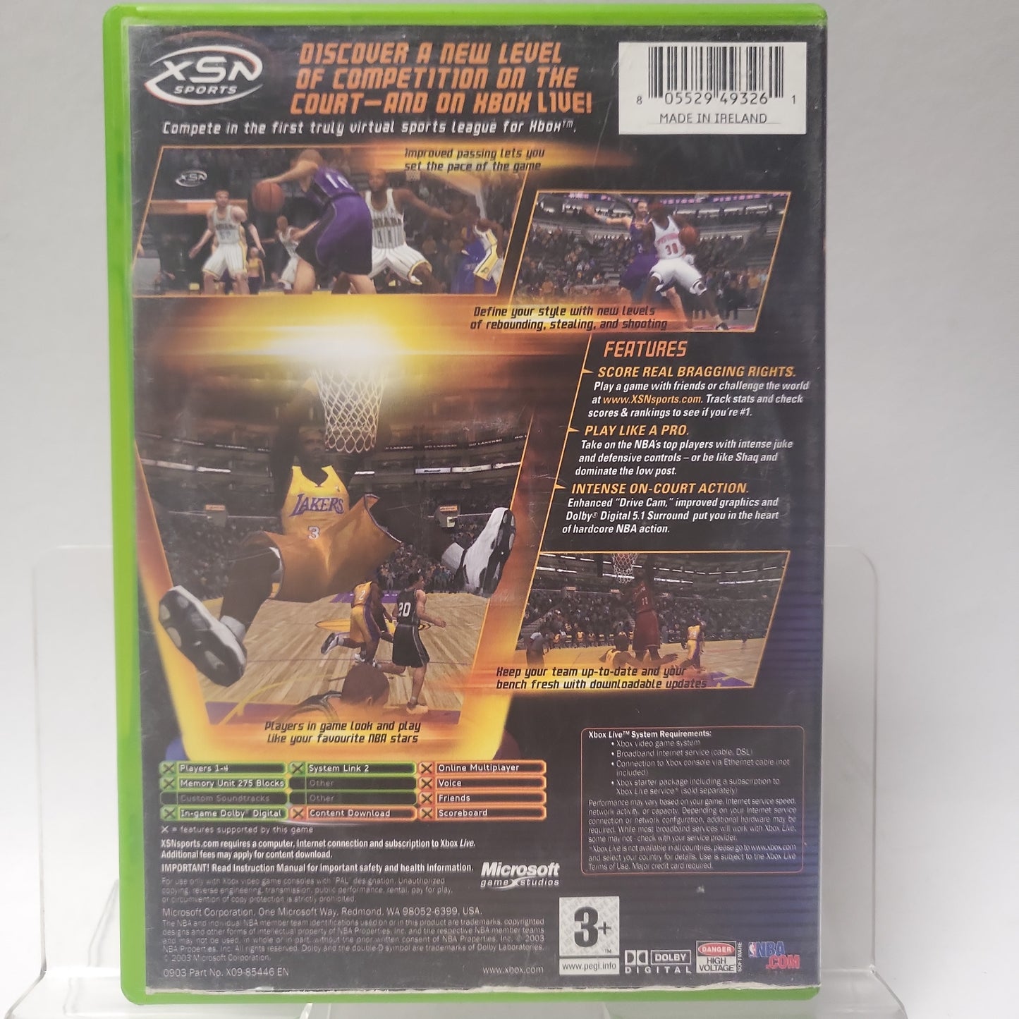 NBA Inside Drive 2004 Xbox Original