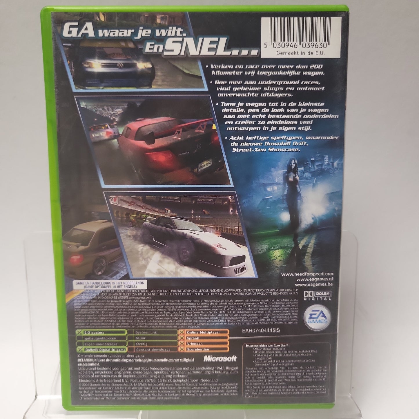 Need For Speed Underground 2 Xbox Original