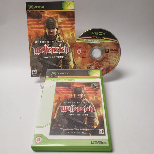 Return To Castle Wolfenstein Tides Of War Cl Xbox Original