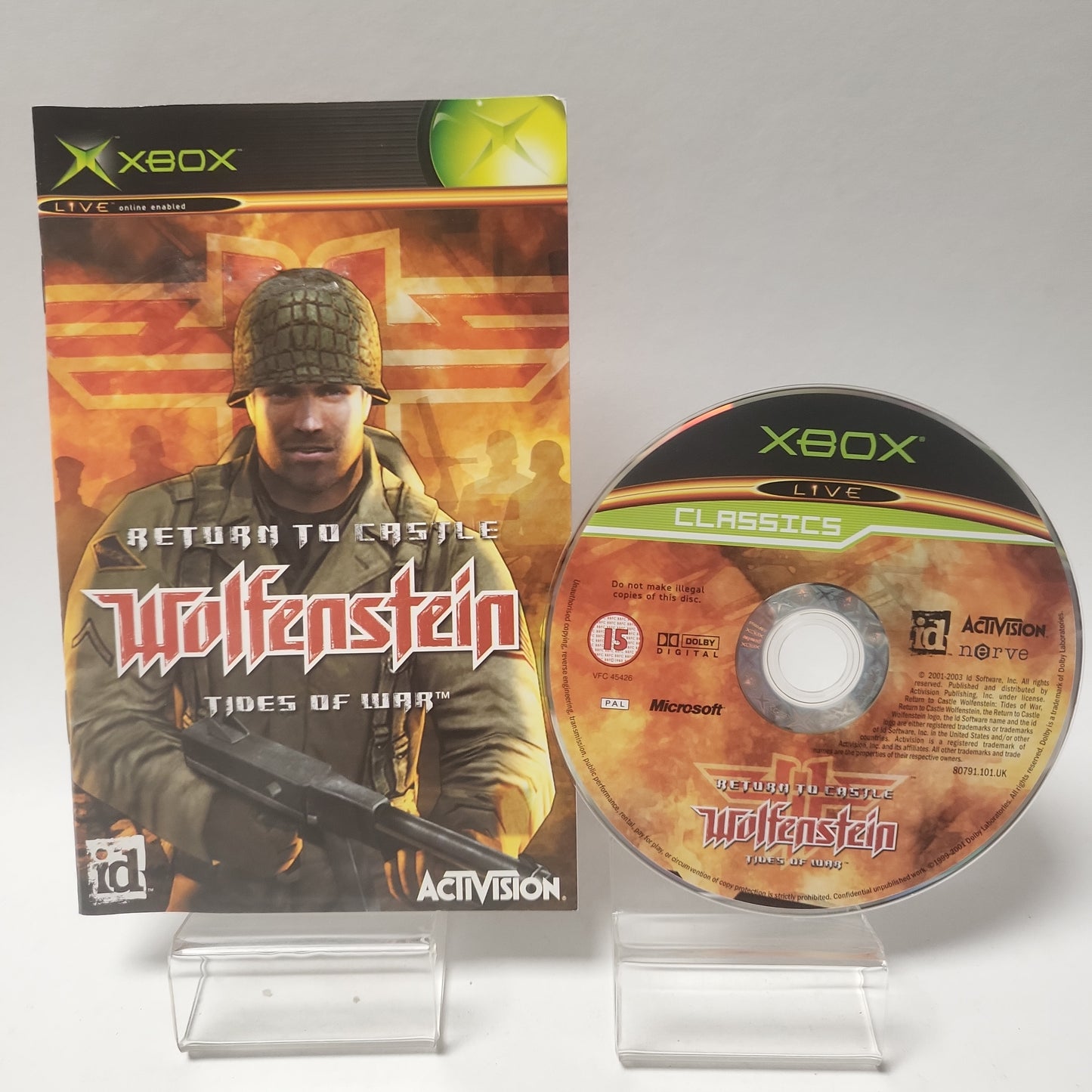 Return To Castle Wolfenstein Tides Of War Cl Xbox Original