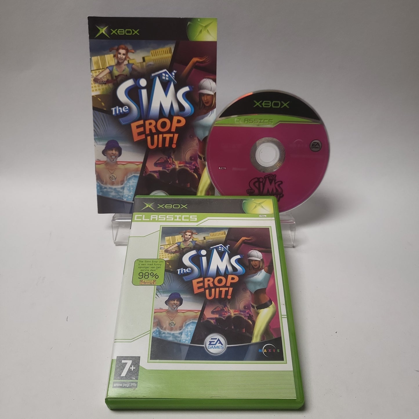 Sims Erop Uit Classics Xbox Original