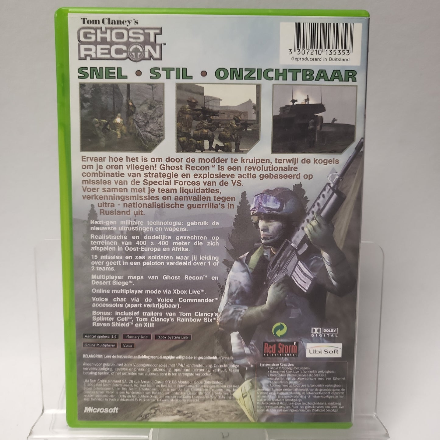 Tom Clancy's Ghost Recon Xbox Original