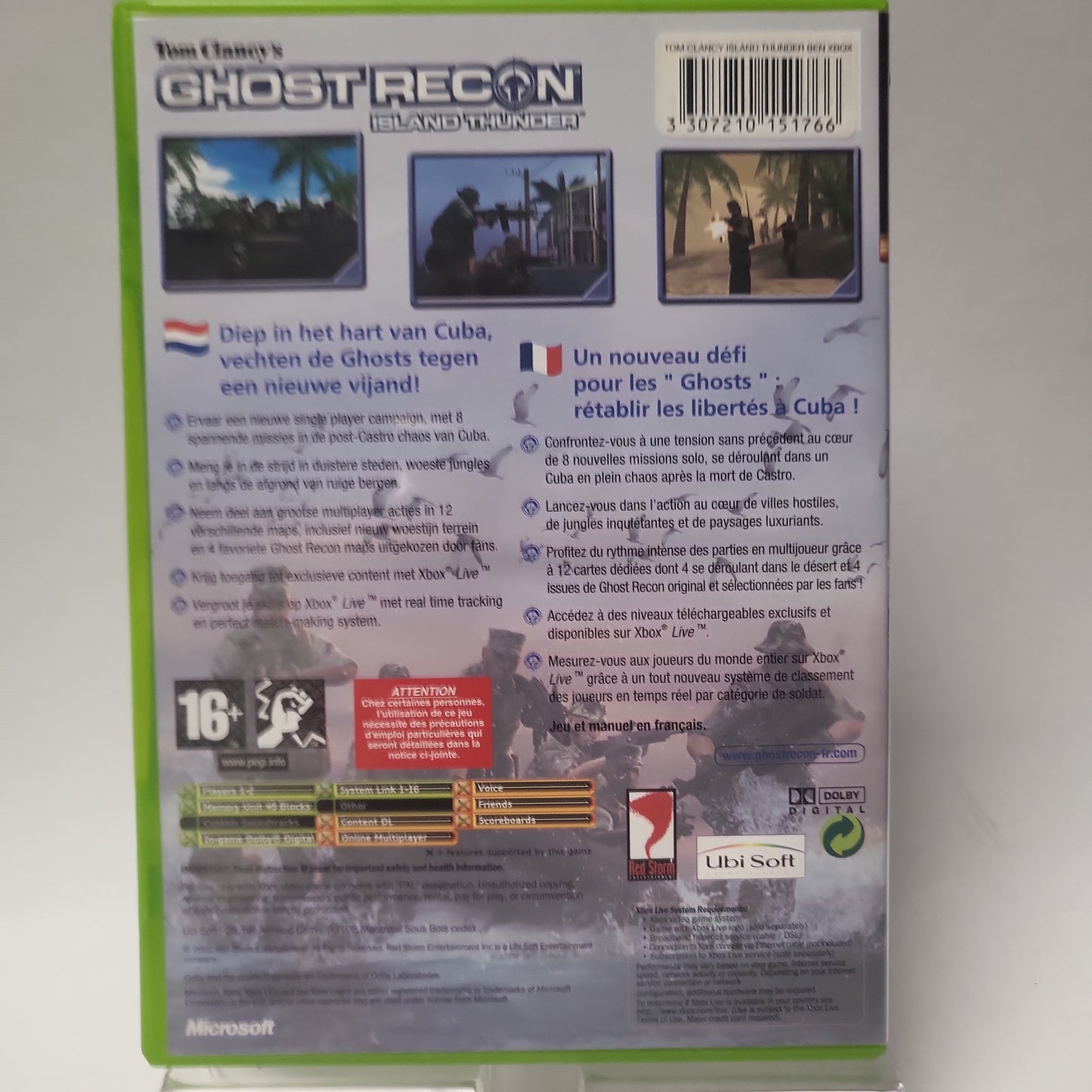 Tom Clancy's Ghost Recon Island Thunder Classic Xbox Original