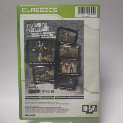 Tony Hawk's Undergrond Classics Xbox Original