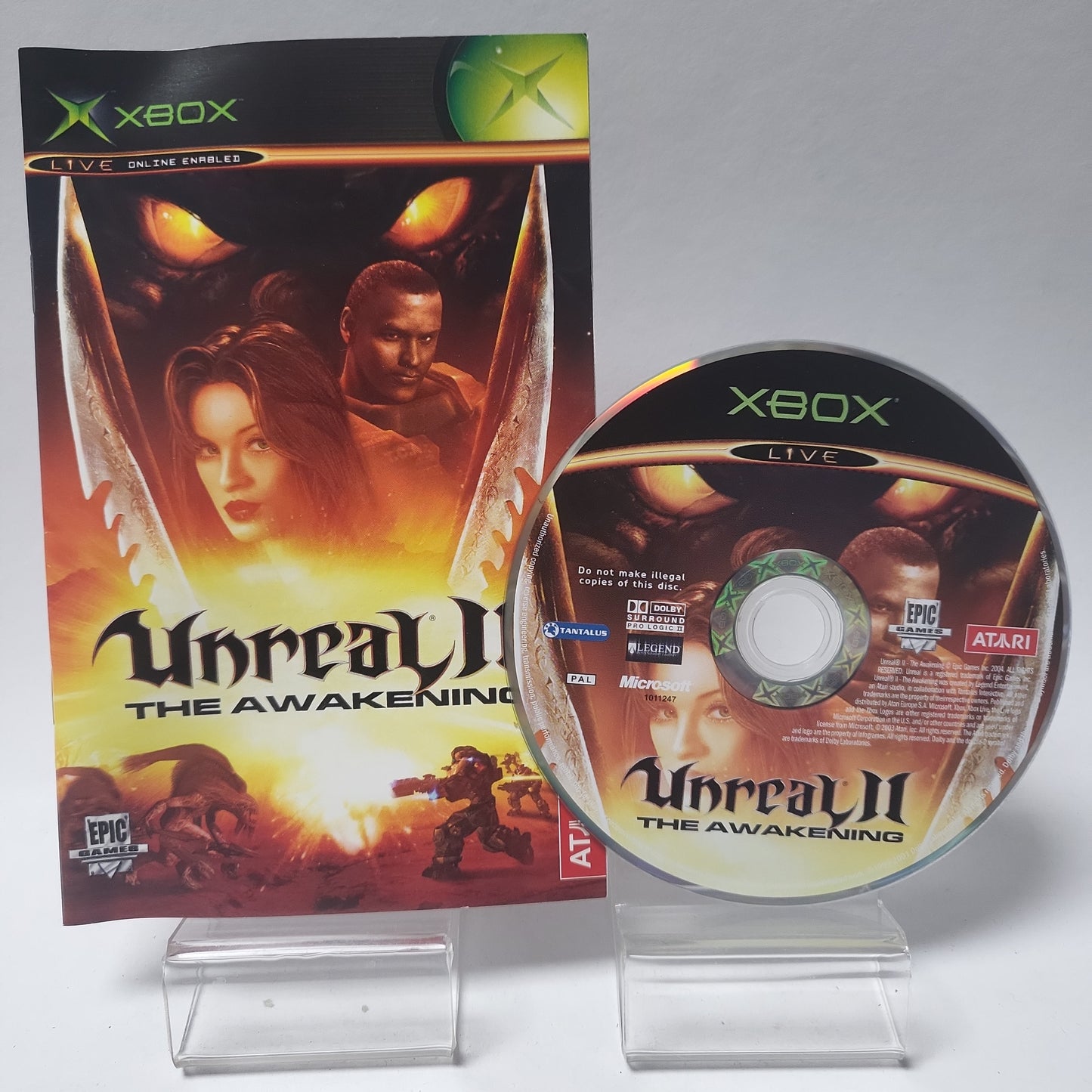 Unreal II the Awakening Xbox Original