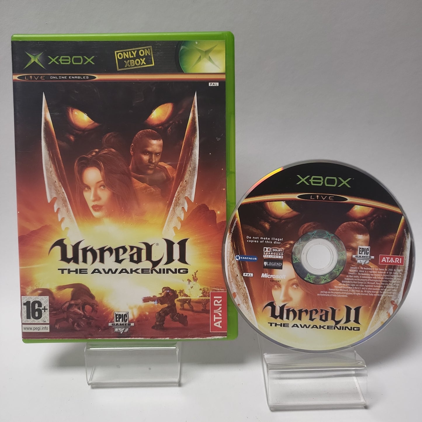 Unreal II the Awakening (No Book) Xbox Original