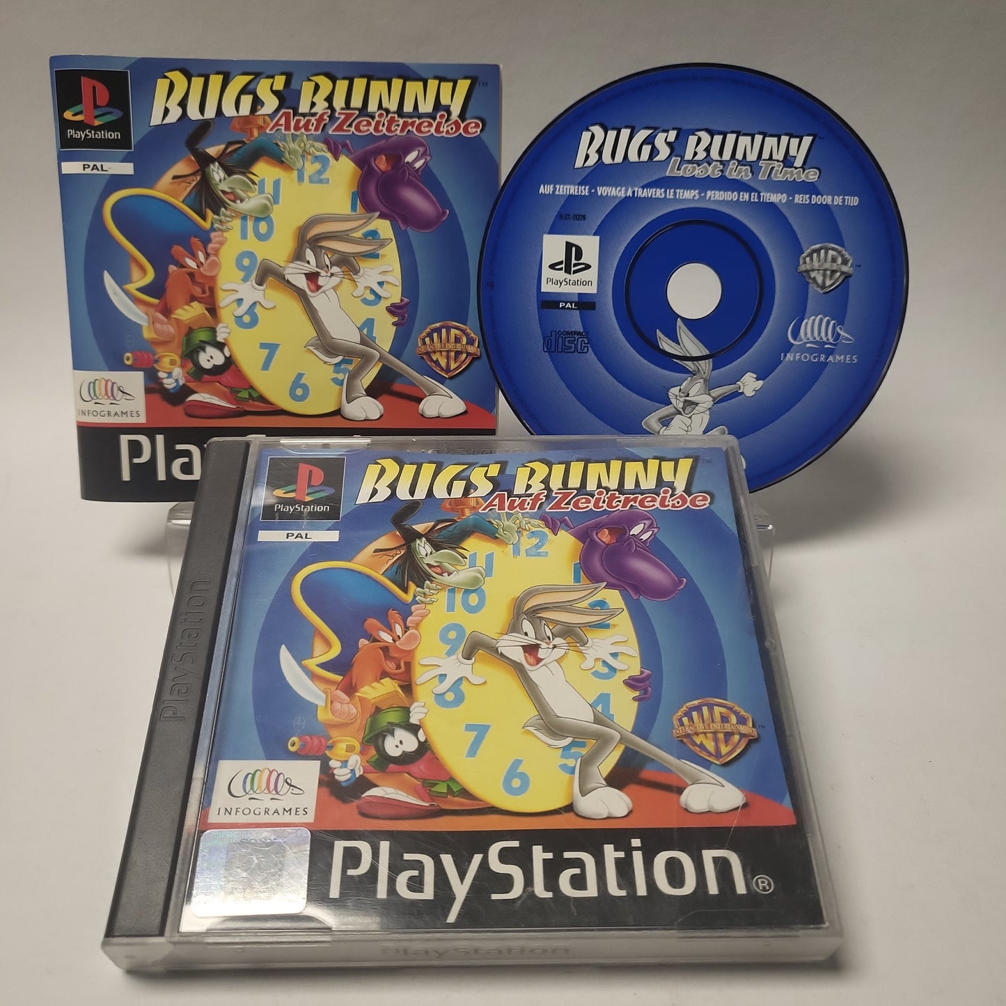 Bugs Bunny Reis door de Tijd Playstation 1