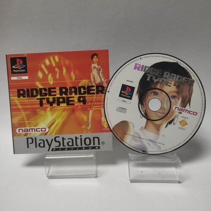 Ridge Racer Type-4 Platinum Playstation 1 - Feniks Gameshop