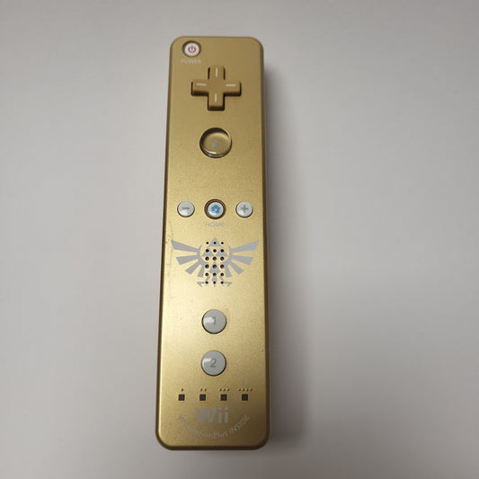 Zelda 25th Anniversary Gold Controller Nintendo Wii