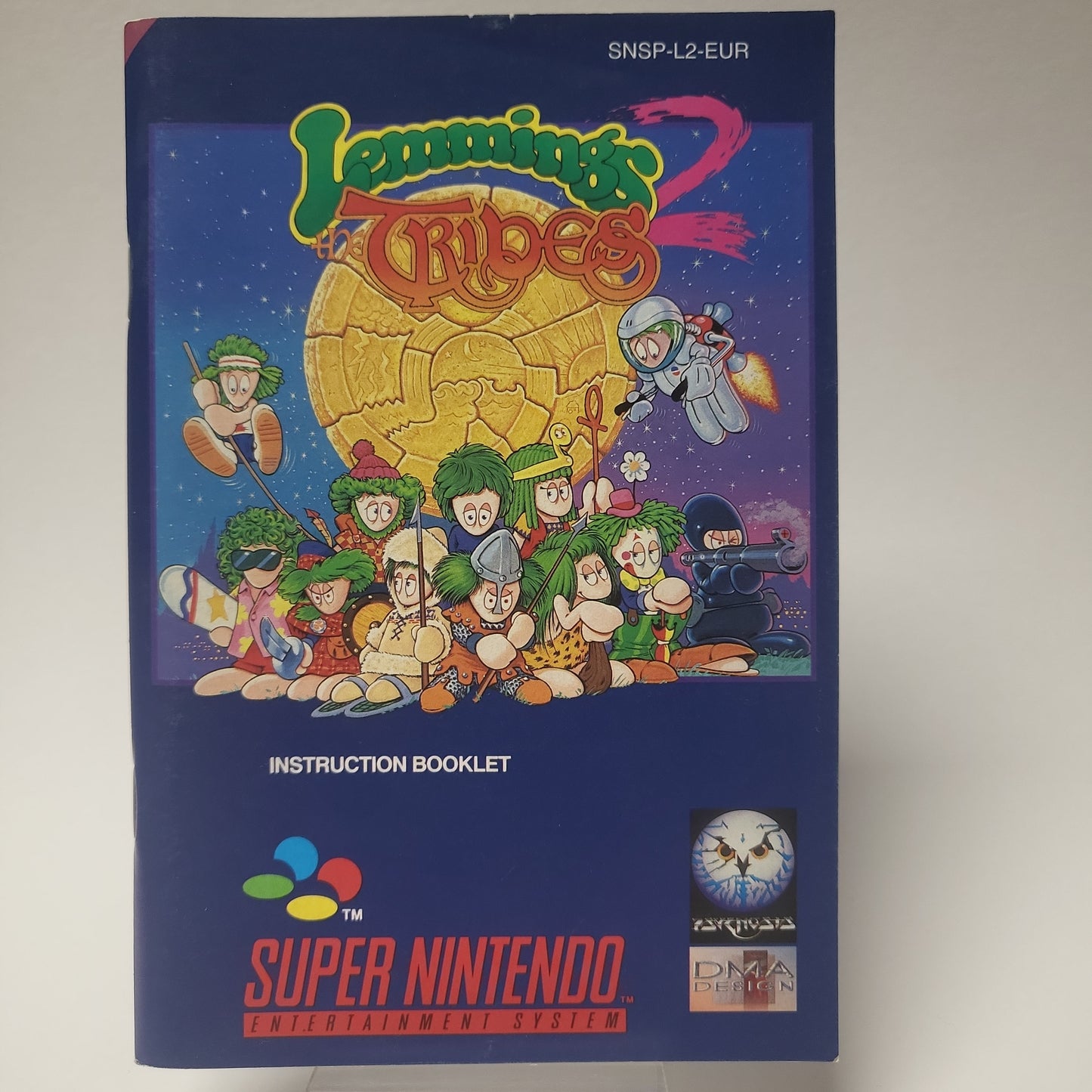 Lemmings 2 Tribes SNES