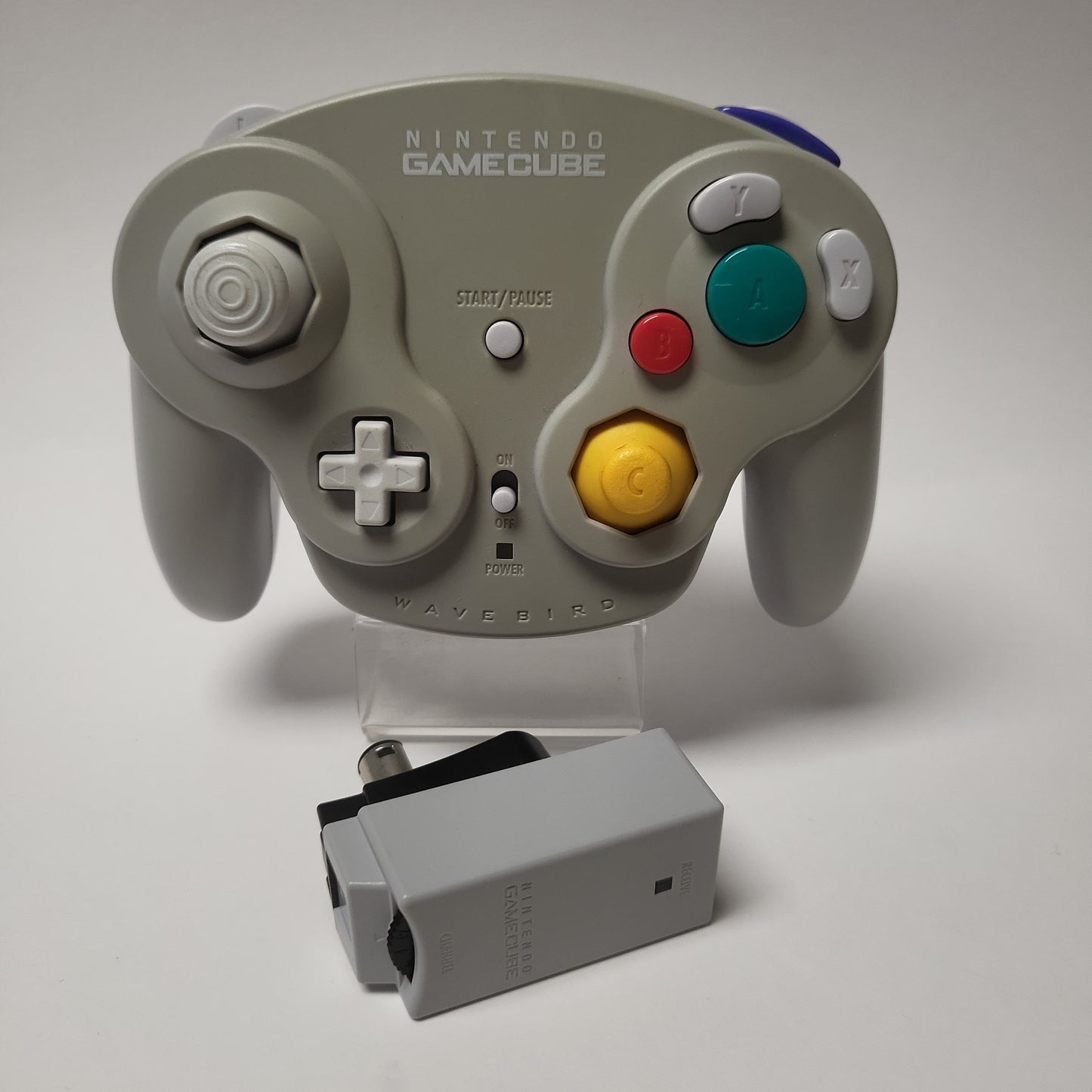 Grijze draadloze Controller Nintendo Gamecube