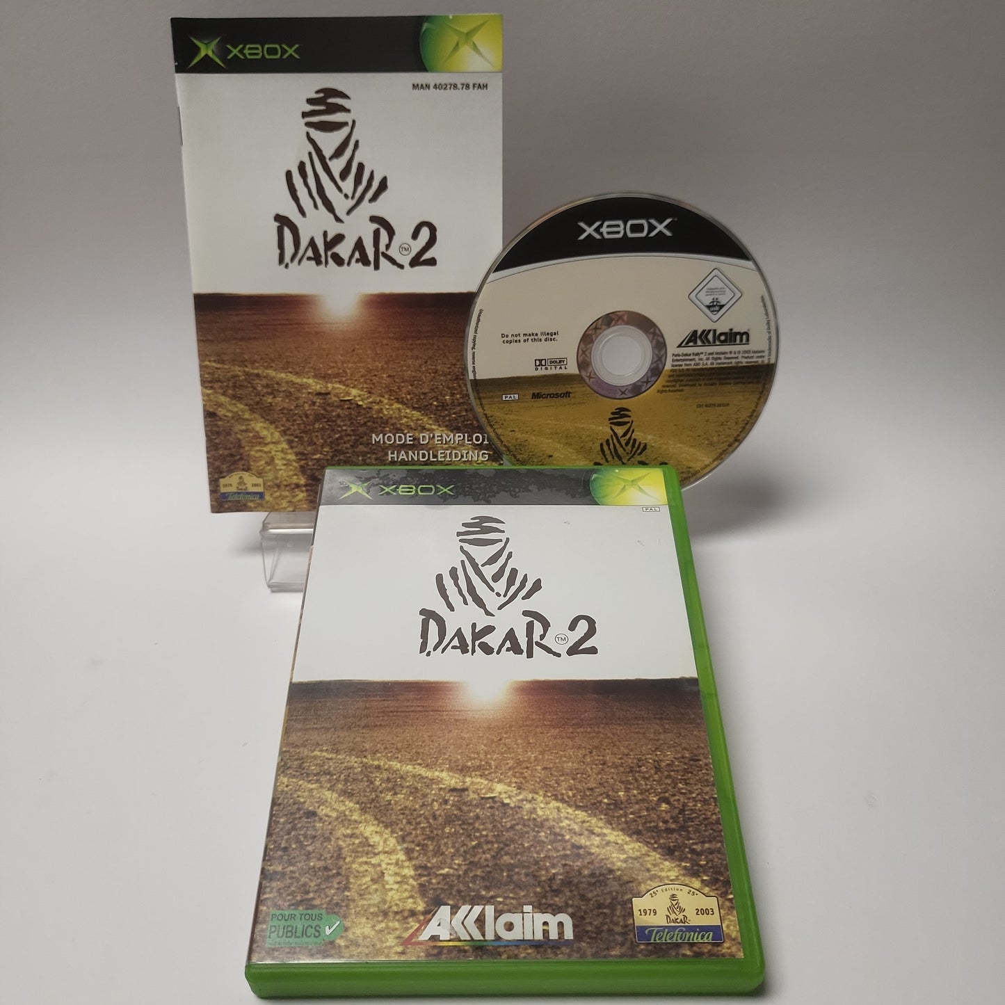 Paris-Dakar Rally 2 Xbox Original