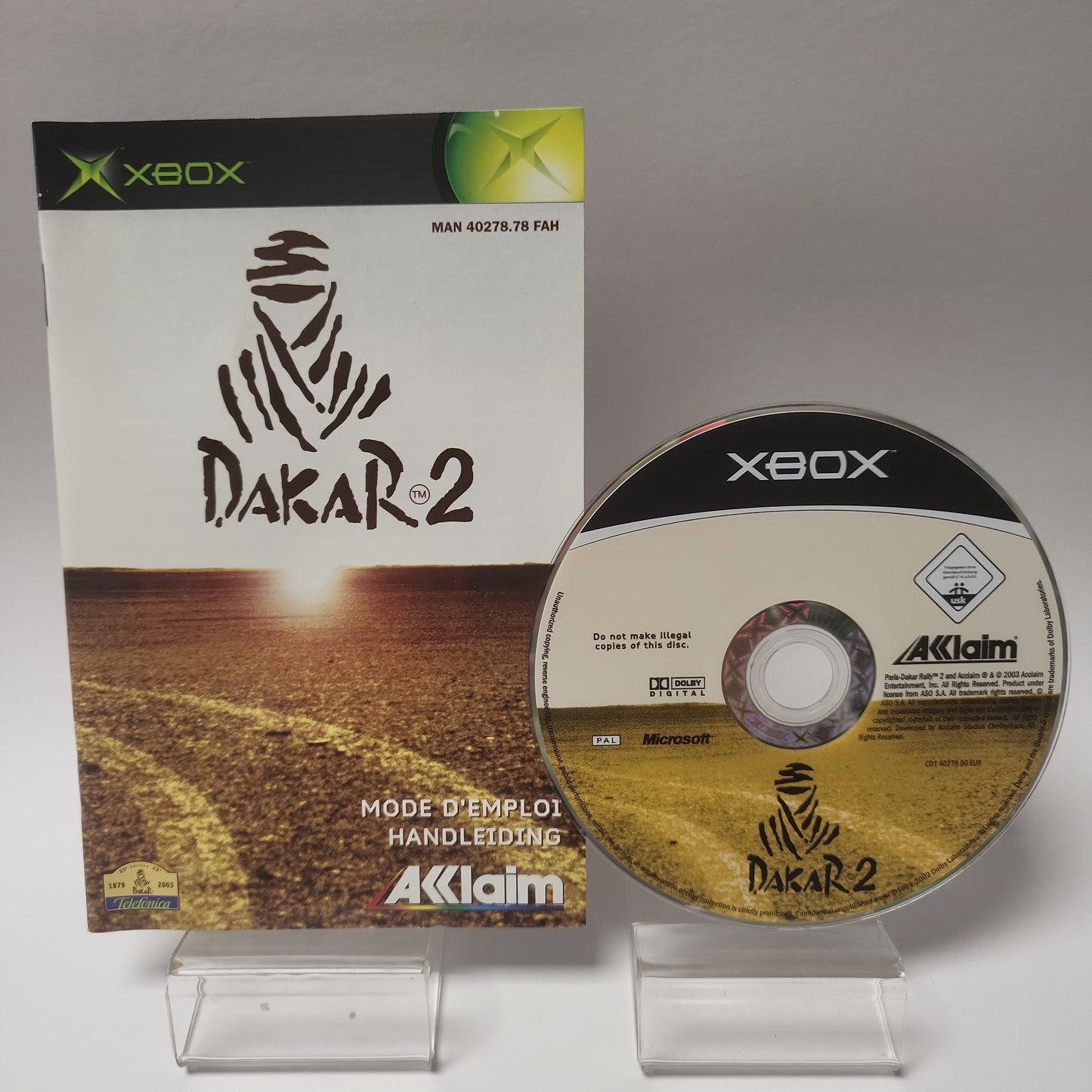 Paris-Dakar Rally 2 Xbox Original