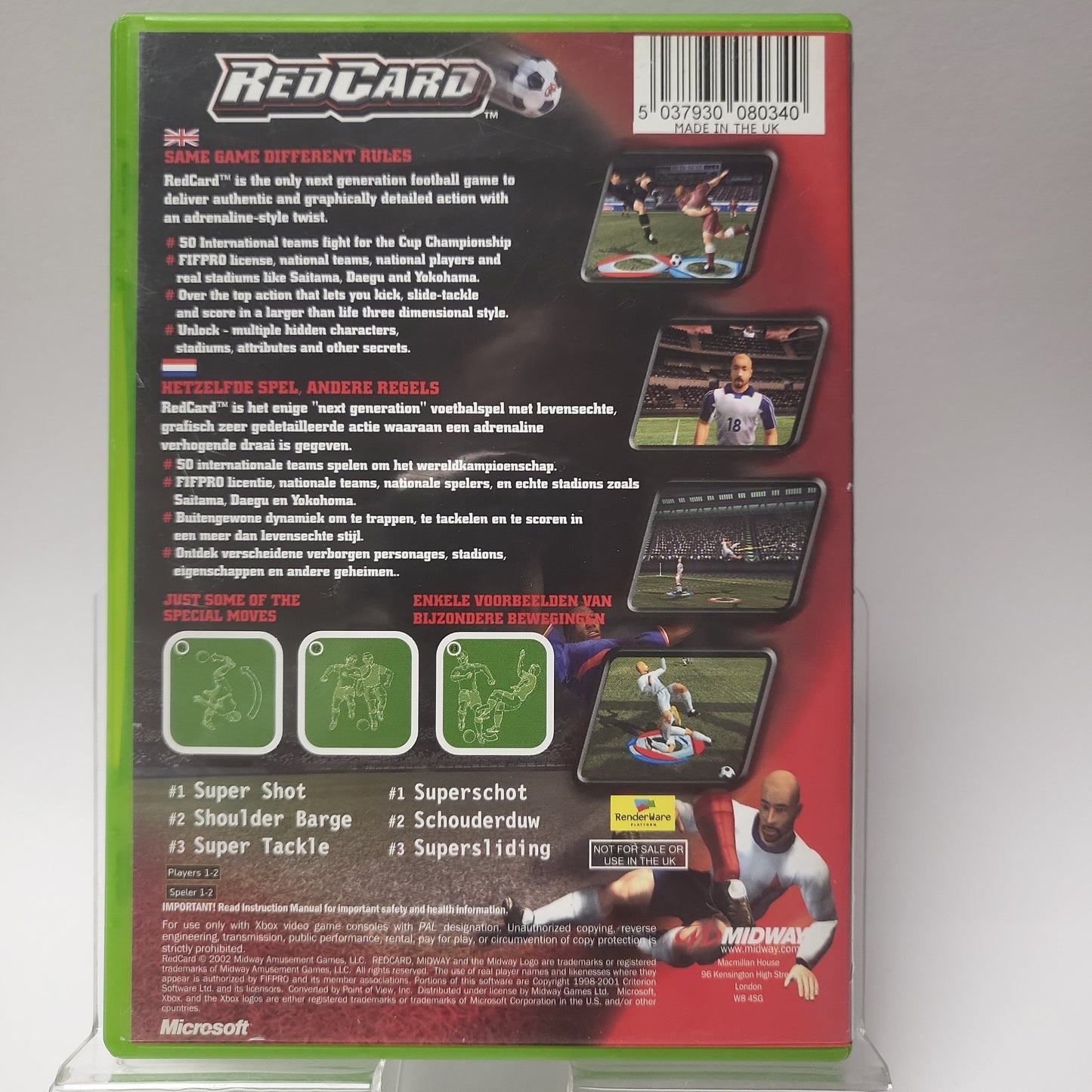 Red Card Xbox Original