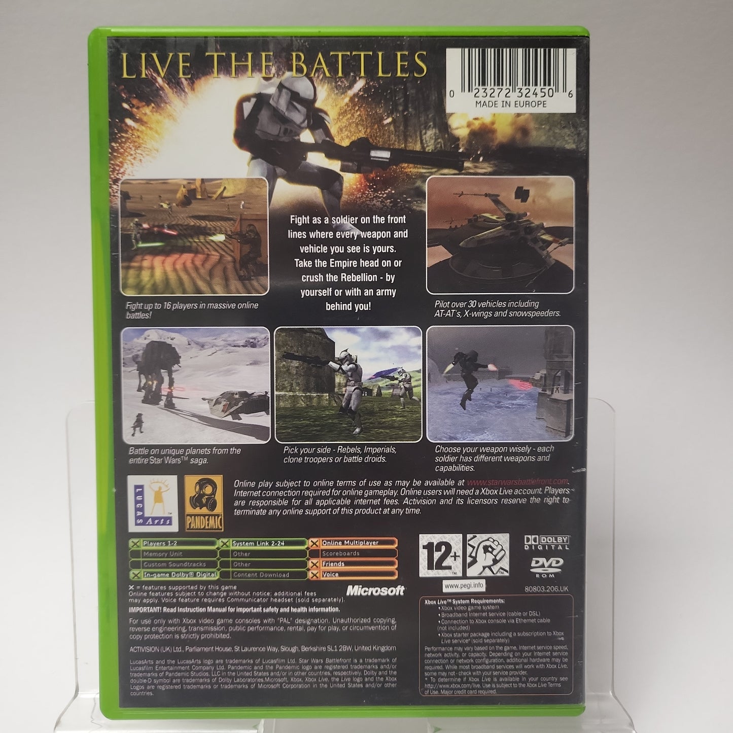 Star Wars Battlefront Xbox Original