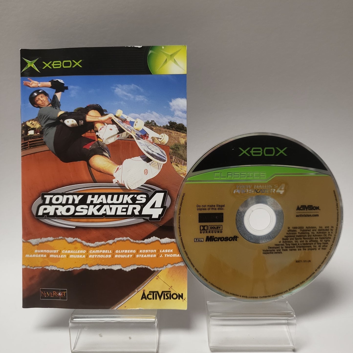 Tony Hawk's Pro Skater 4 Classics Xbox Original