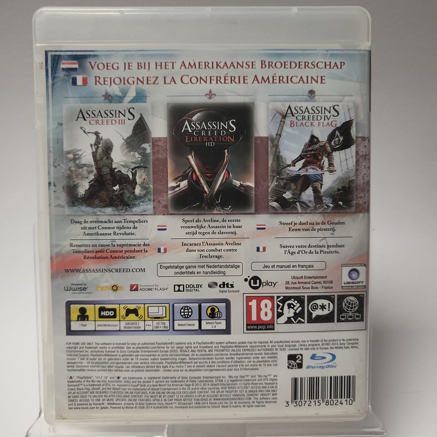 Assassin's Creed Birth of a new World American Saga Ps3