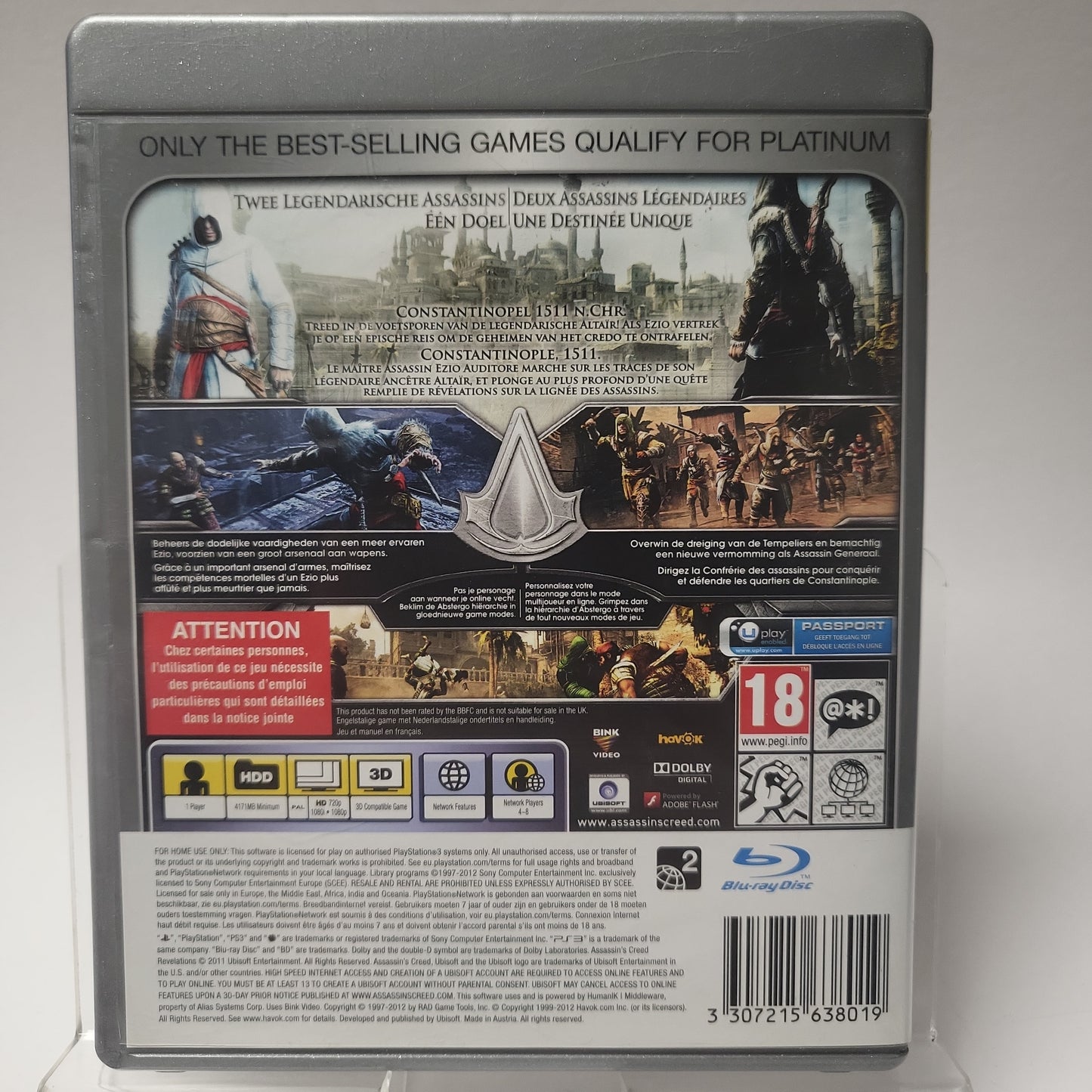 Assassin's Creed Revelations Platinum Playstation 3