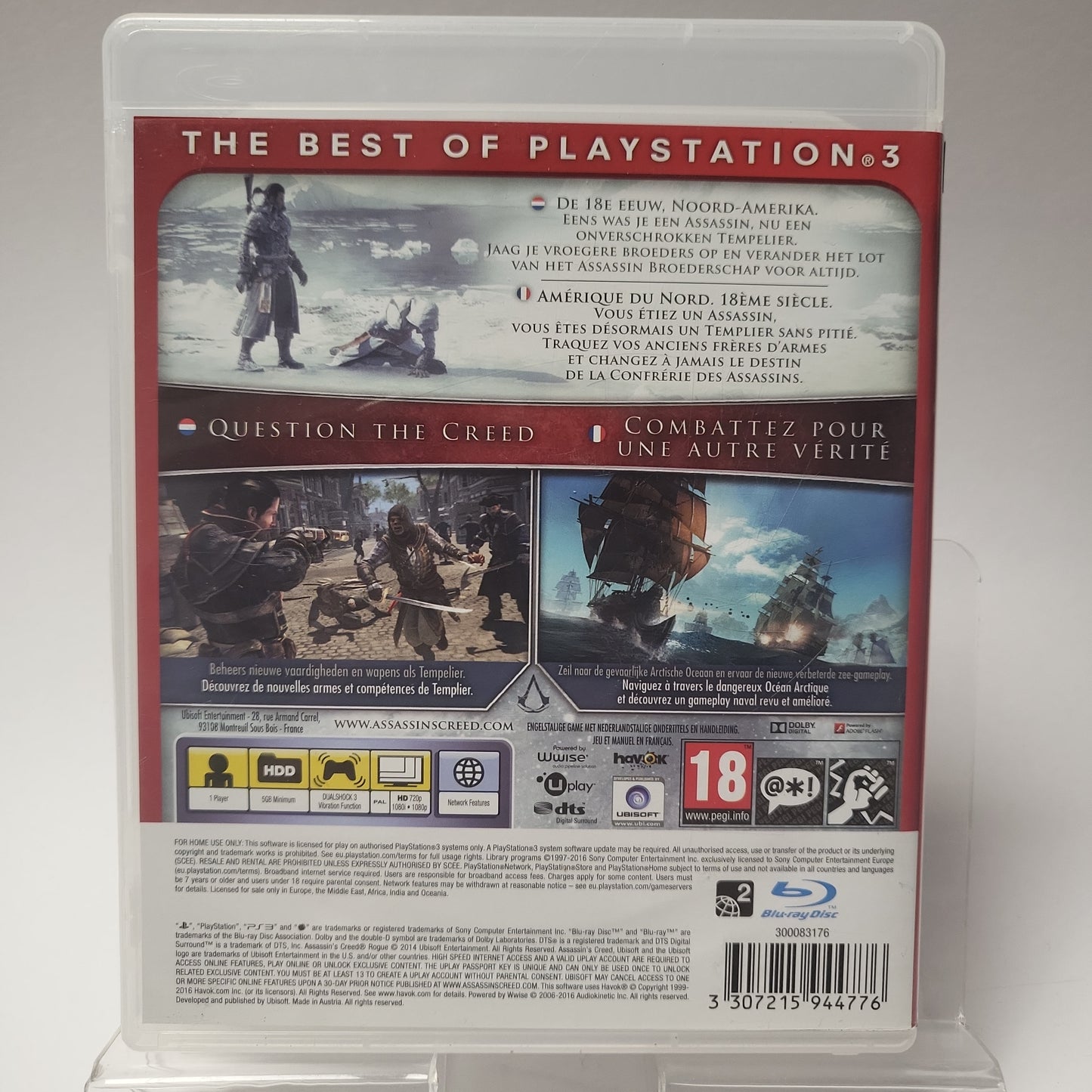 Assassin's Creed Rogue Essentials Playstation 3