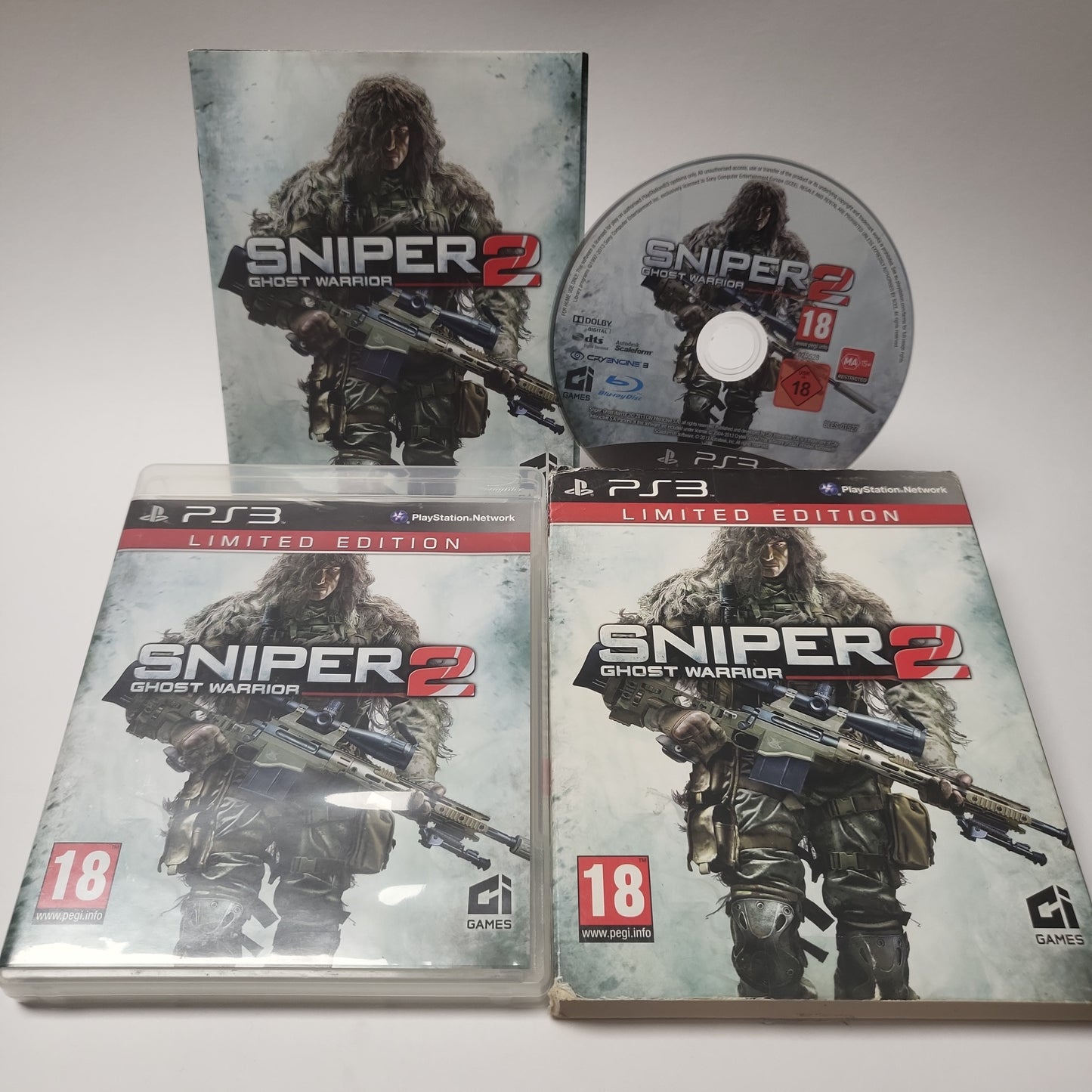 Sniper Ghost Warrior 2 Limited Ed + Slipcover PS3