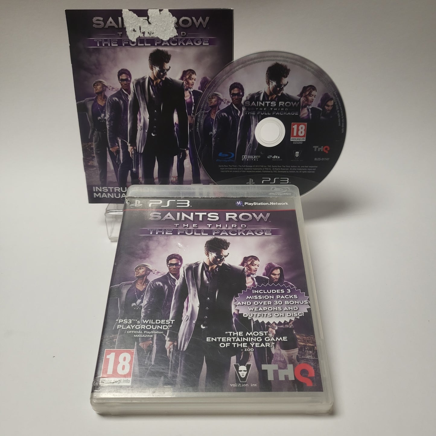 Saints Row the Third the Full Package PS3