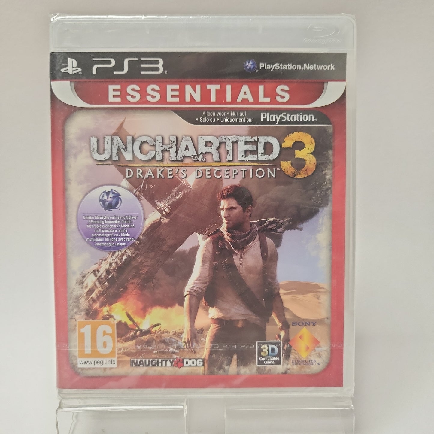 Uncharted 3 Drake's Deception Essentials geseald PS3