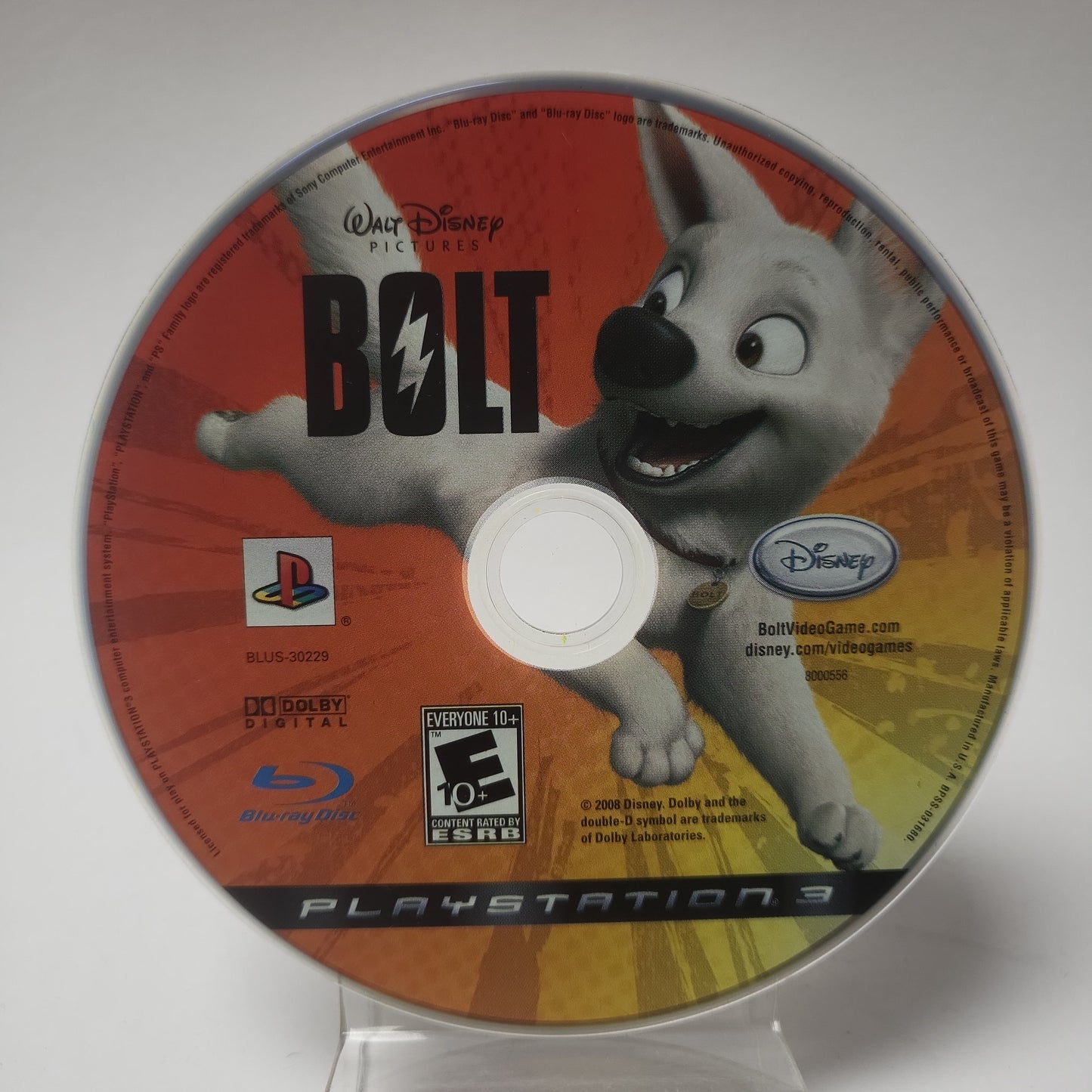 Disney Bolt American Edition (Disc Only) PlayStation 3