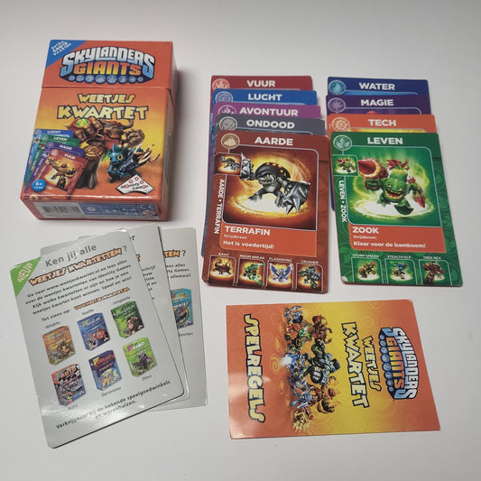 Weetjes Kwartet Skylanders Giants