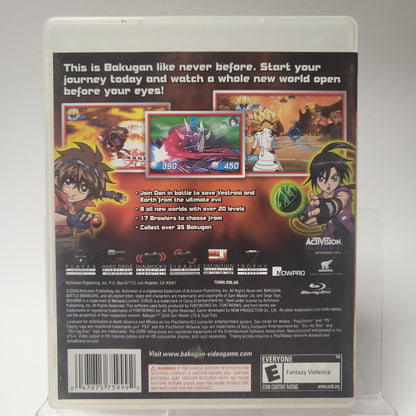 Bakugan Battle Brawlers American Edition Playstation 3