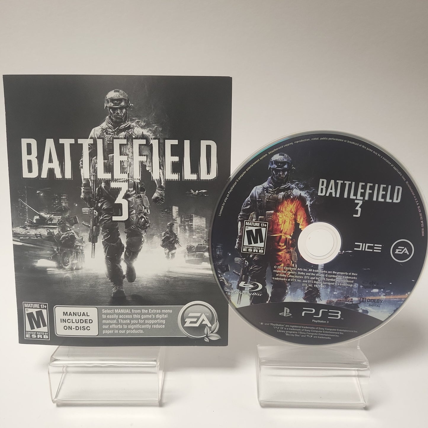 Battlefield 3 Amerikanisches Cover Playstation 3