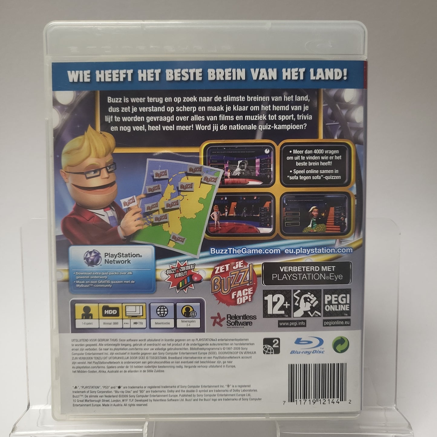 Buzz! De Slimste van Nederland Playstation 3