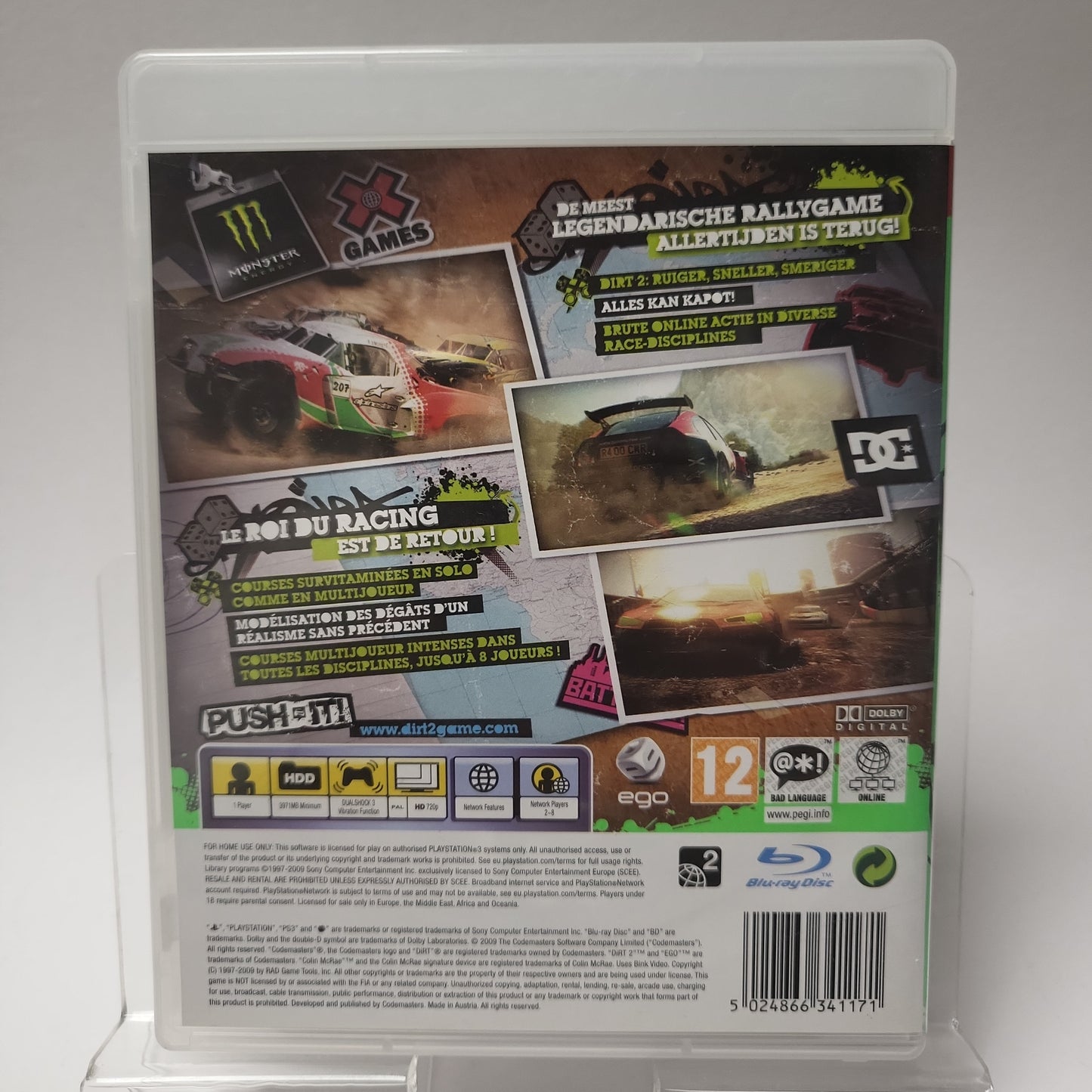 Colin McRae Dirt 2 Playstation 3