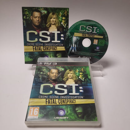 CSI: Crime Scene Investigation Fatal Conspiracy PS3