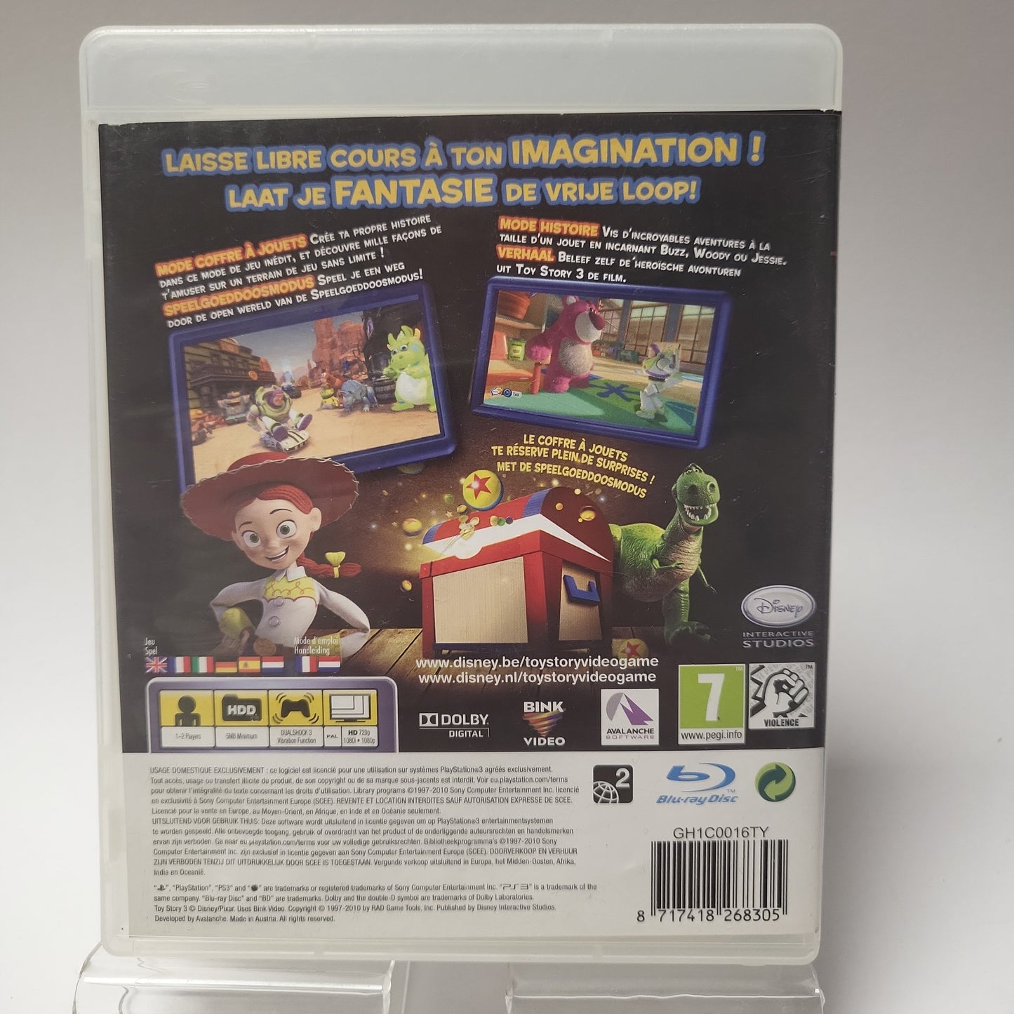 Disney Pixar Toy Story 3 Playstation 3