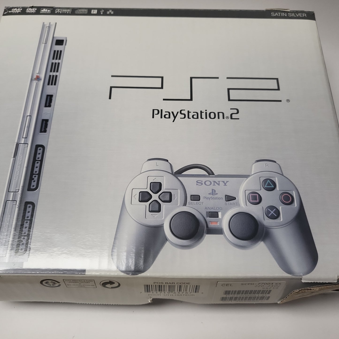 Zilver Slim Boxed (SCPH-77004) PlayStation 2