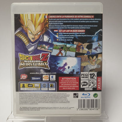 Dragon Ball Z Burstlimit Playstation 3