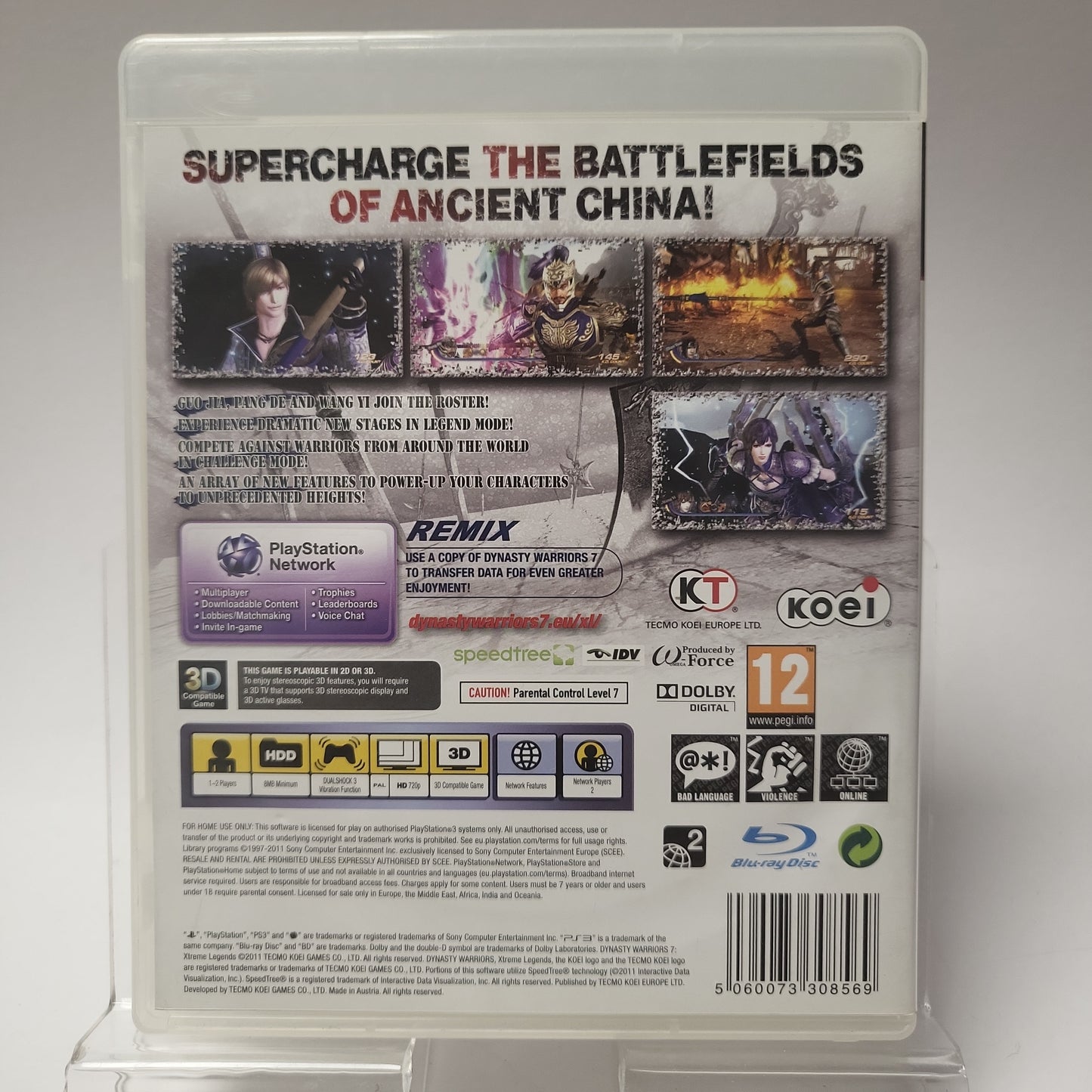 Dynasty Warriors 7 Xtreme Legends Playstation 3